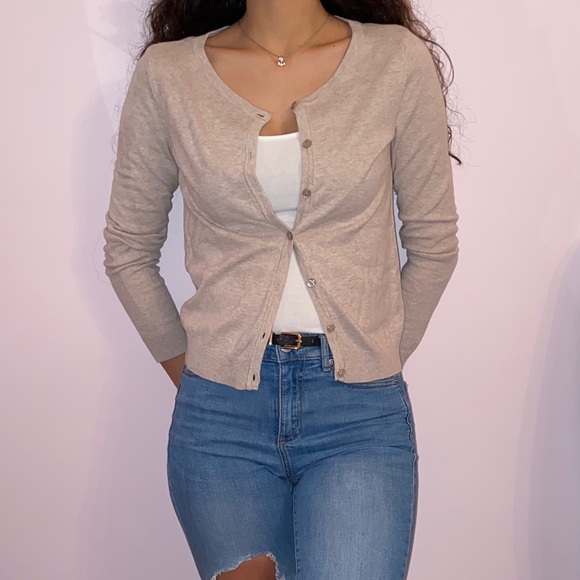 H&M Sweaters - H&M Beige Cardigan!